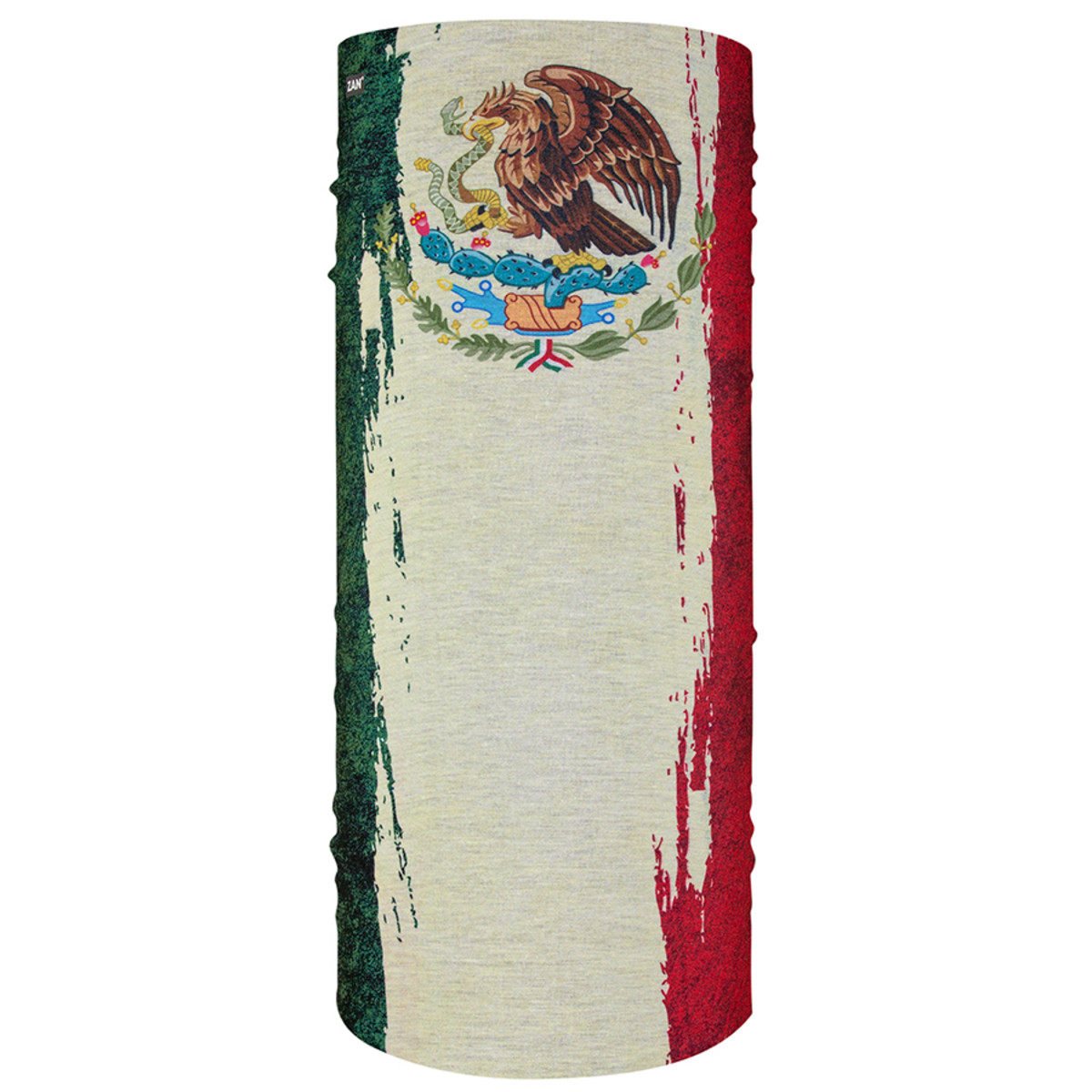 Fleece Lined Motley Tube featuring the Mexican flag design, ideal for warmth and versatility in cold climates.