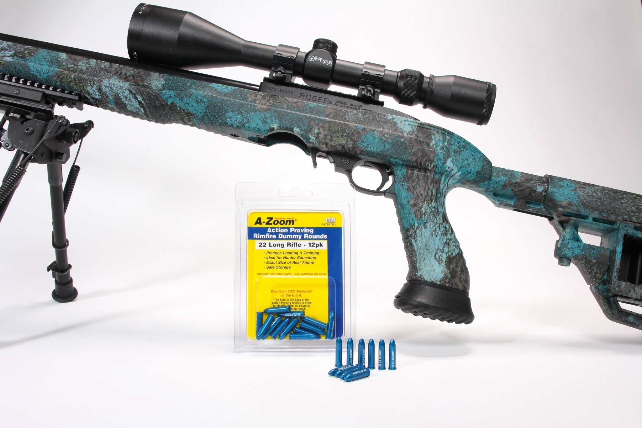 A-Zoom Rimfire Action Proving Dummy Rounds for .22 & 17 HMR - WCUniforms