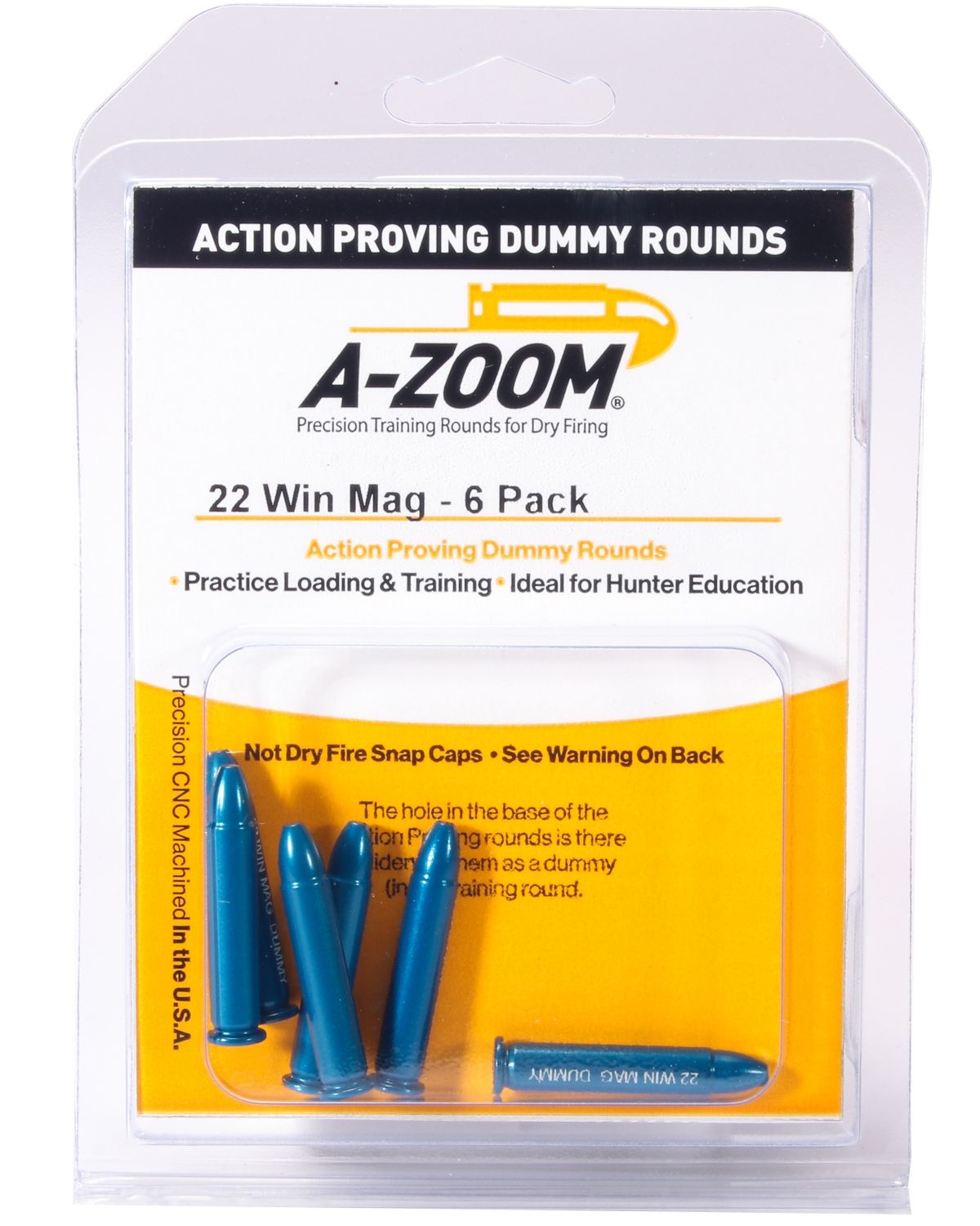 A-Zoom Rimfire Action Proving Dummy Rounds for .22 & 17 HMR - WCUniforms
