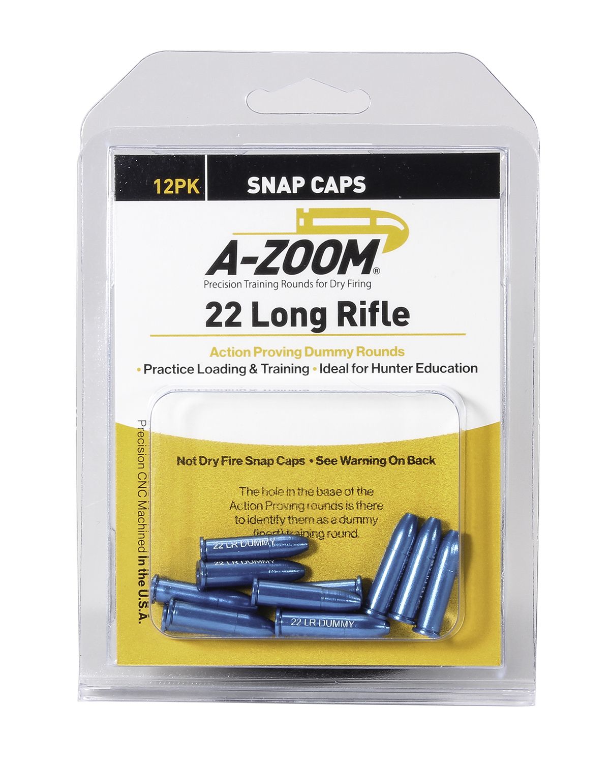 A-Zoom Rimfire Action Proving Dummy Rounds for .22 & 17 HMR - WCUniforms