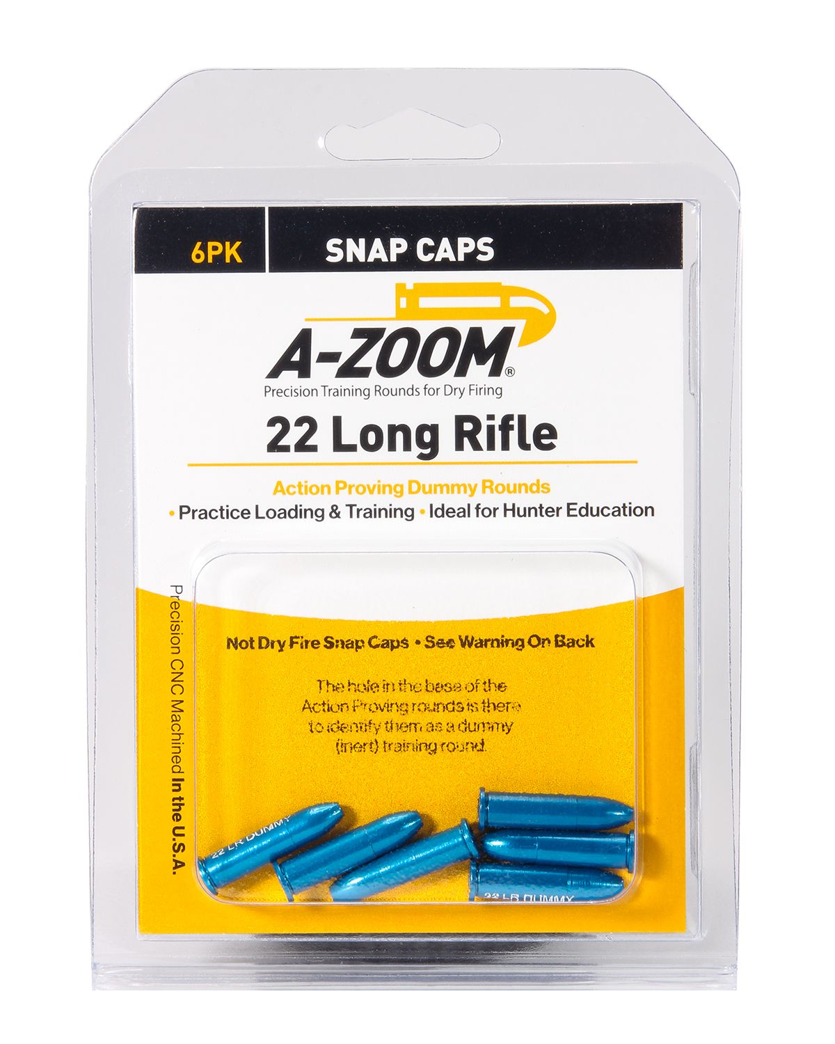 A-Zoom Rimfire Action Proving Dummy Rounds for .22 & 17 HMR - WCUniforms