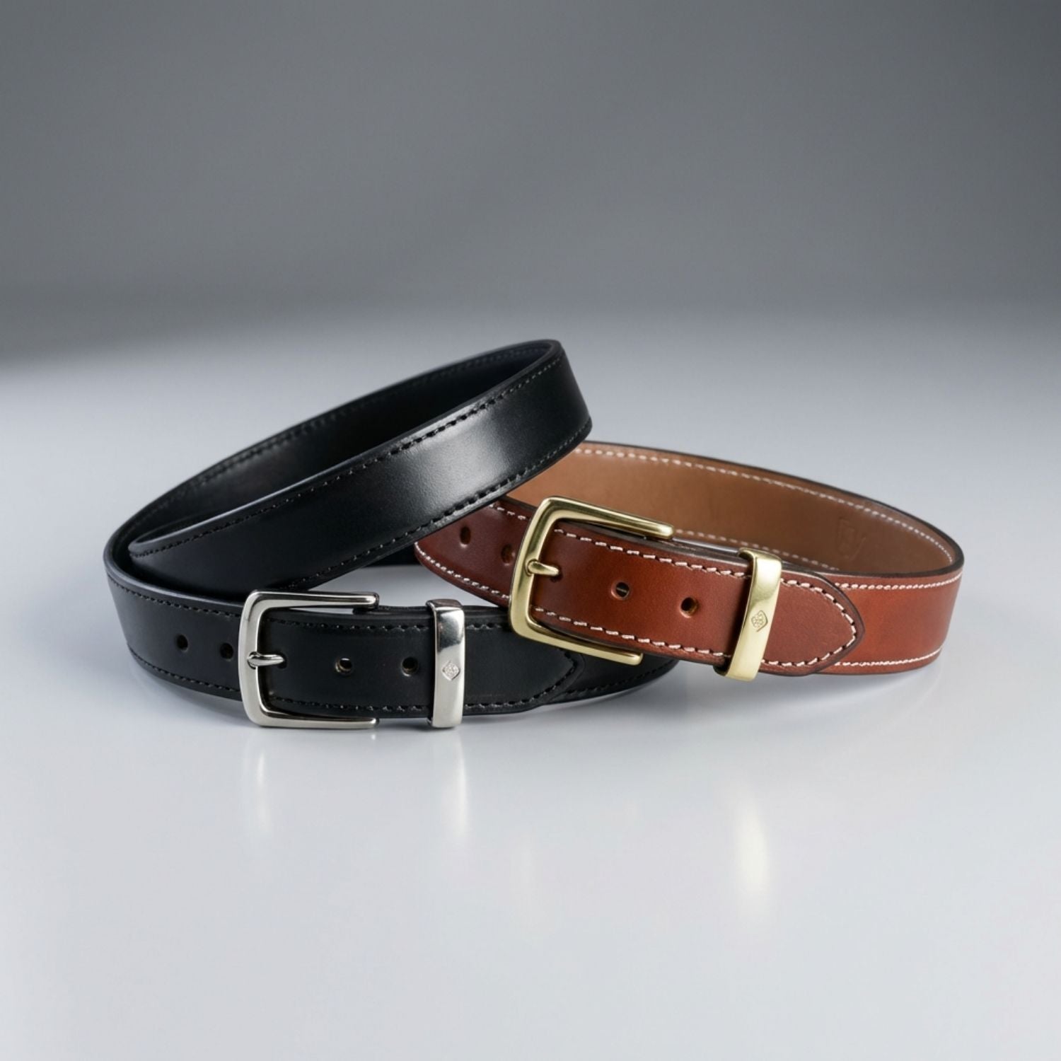 Aker Leather Concealed Carry Gun Belt 1.5" B21 - WCUniforms
