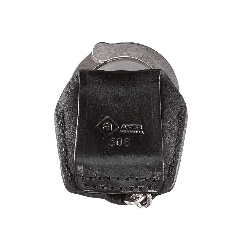 Aker Leather Open Top Chain Handcuff Case | 506 - WCUniforms
