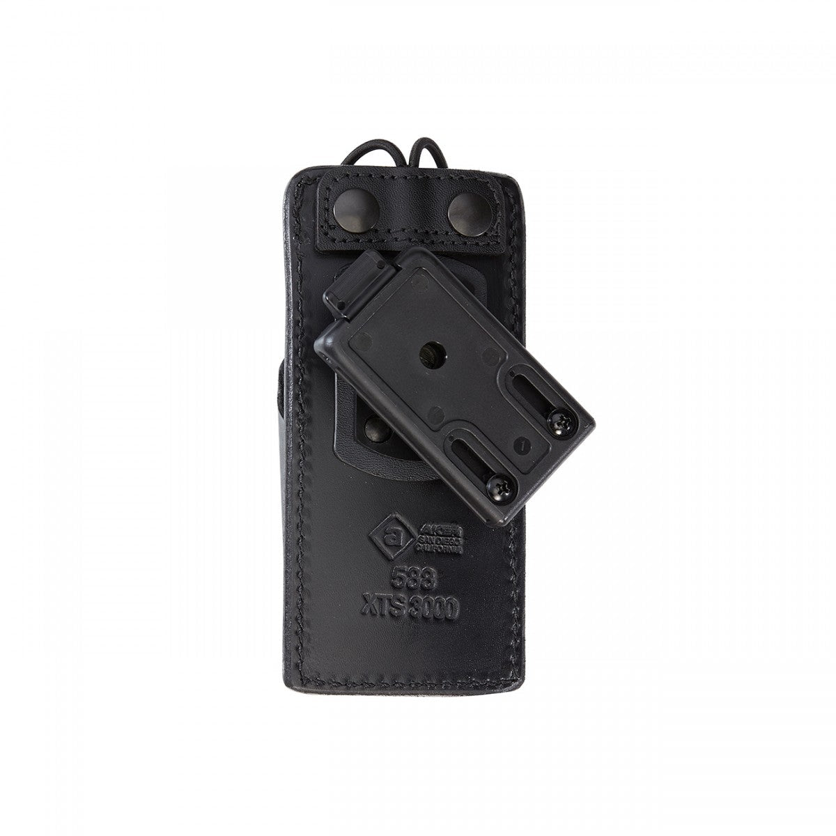Aker Leather Swivel Radio Holder for Motorola XTS3000 | 588 - WCUniforms