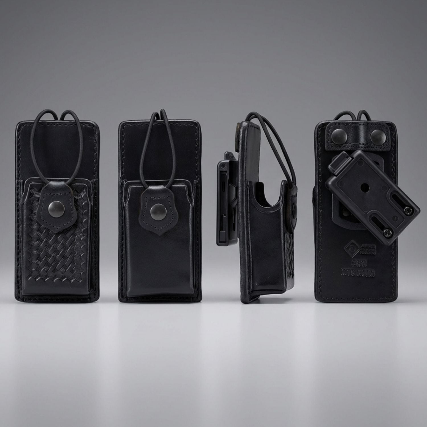 Aker Leather Swivel Radio Holder for Motorola XTS3000 | 588 - WCUniforms