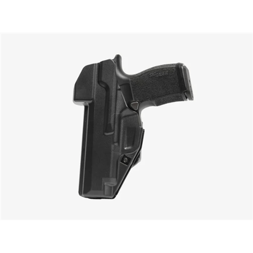 Alien Gear Roswell IWB holster carrying a Sig Sauer pistol in a right-hand inside the waistband fit