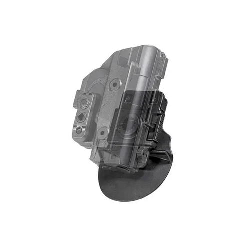 Alien Gear Shape Shift Paddle holster designed for comfort and adjustability in concealed carry situations.