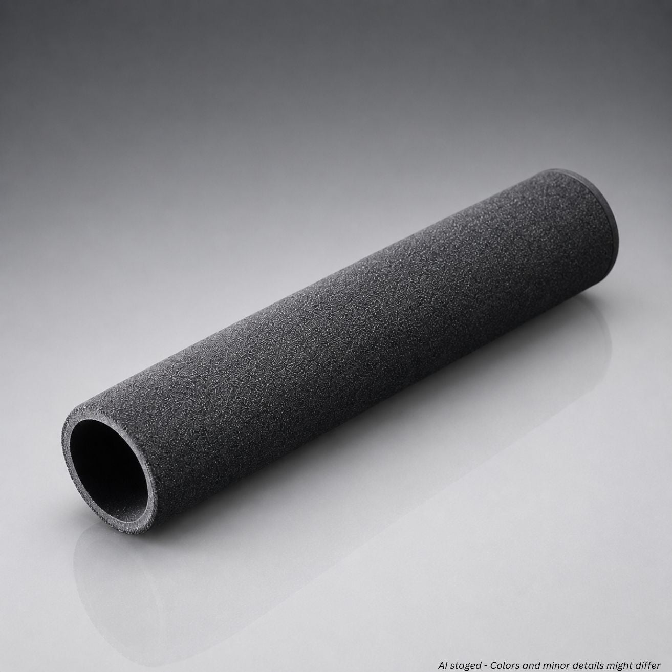 Black ASP Replacement Foam Grip with Tape for 21" Batons | 900115 on a gray background