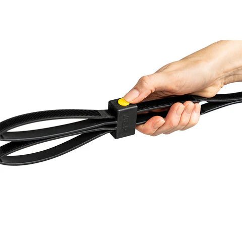 ASP Tri-Fold Disposable Restraints Cuffs 10-Pack (Black) 56197