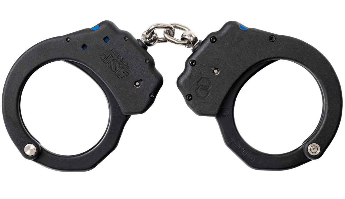 ASP Chain Ultra Plus Handcuffs 46061, aluminum bow, 2 pawl Security lock set
