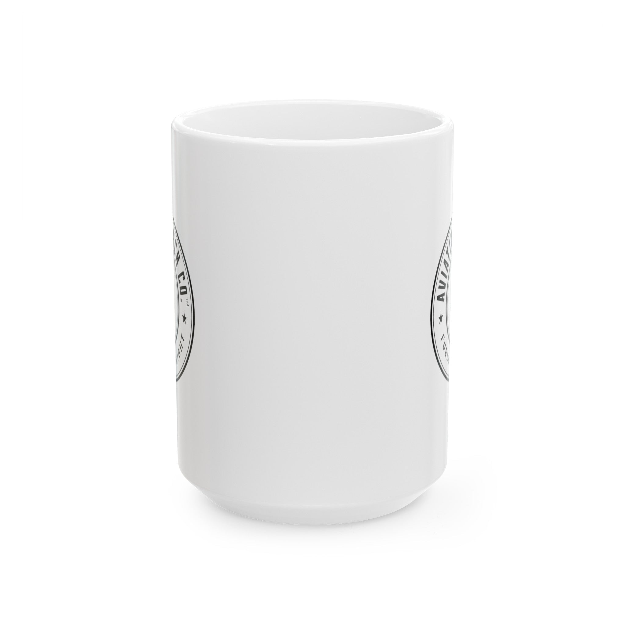 Aviation Merch Co. Logo Ceramic Mug, (11oz, 15oz) - Mug - WCUniforms