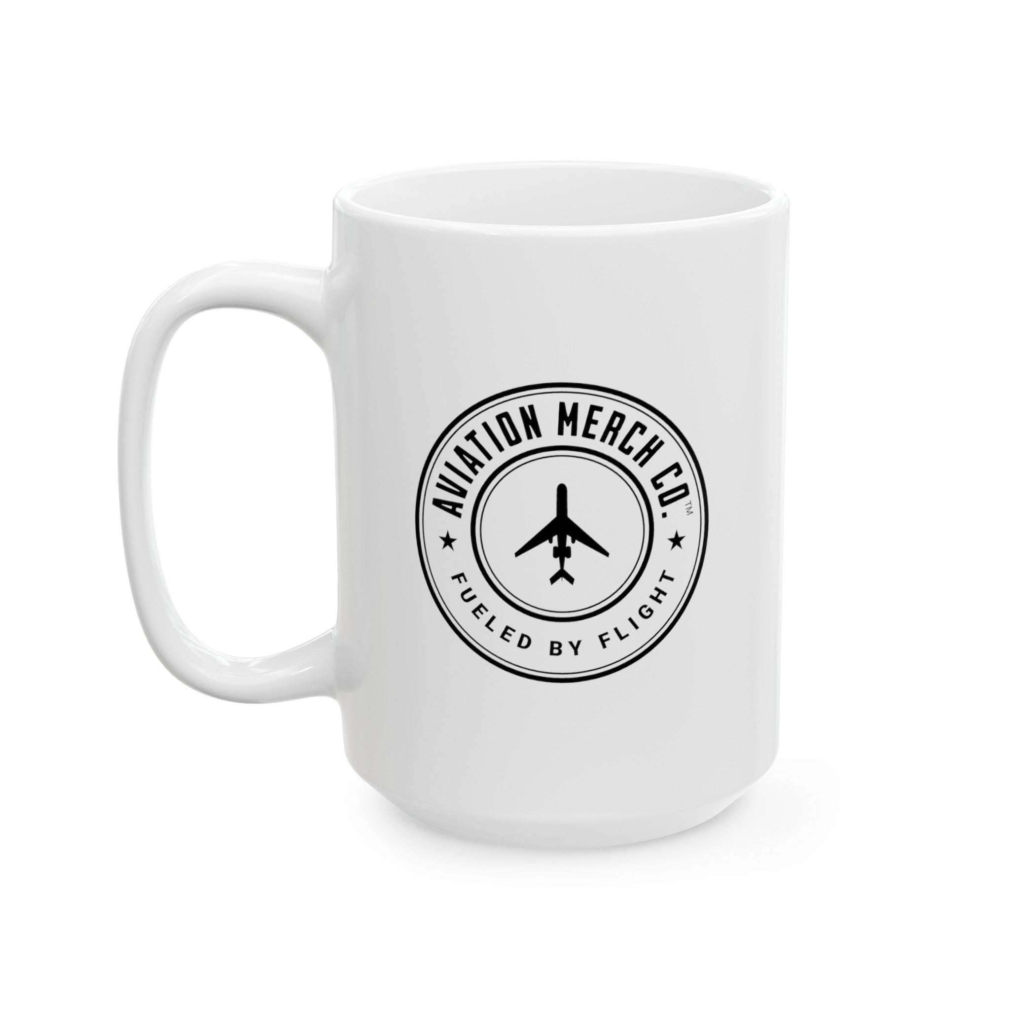 Aviation Merch Co. Logo Ceramic Mug, (11oz, 15oz) - Mug - WCUniforms