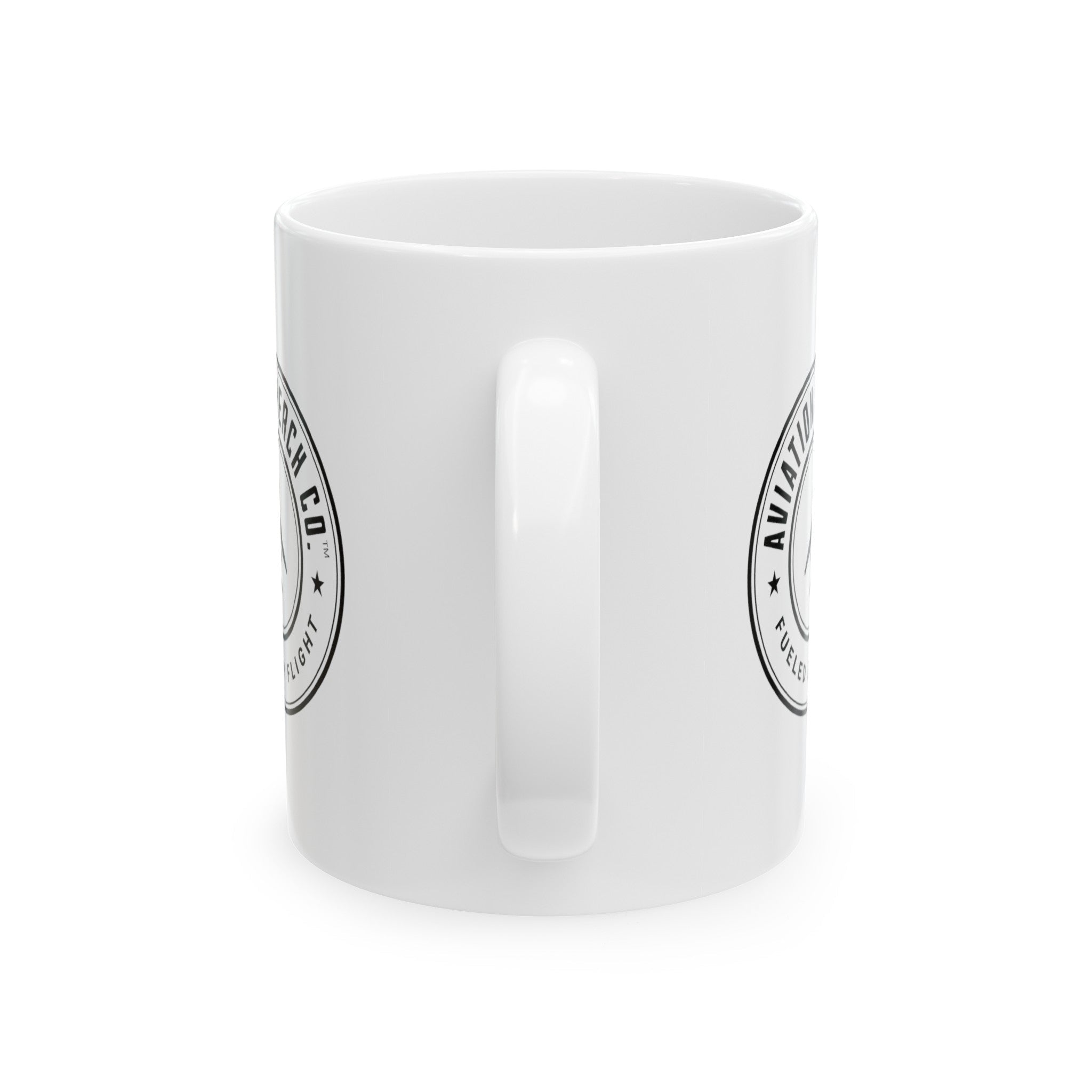 Aviation Merch Co. Logo Ceramic Mug, (11oz, 15oz) - Mug - WCUniforms