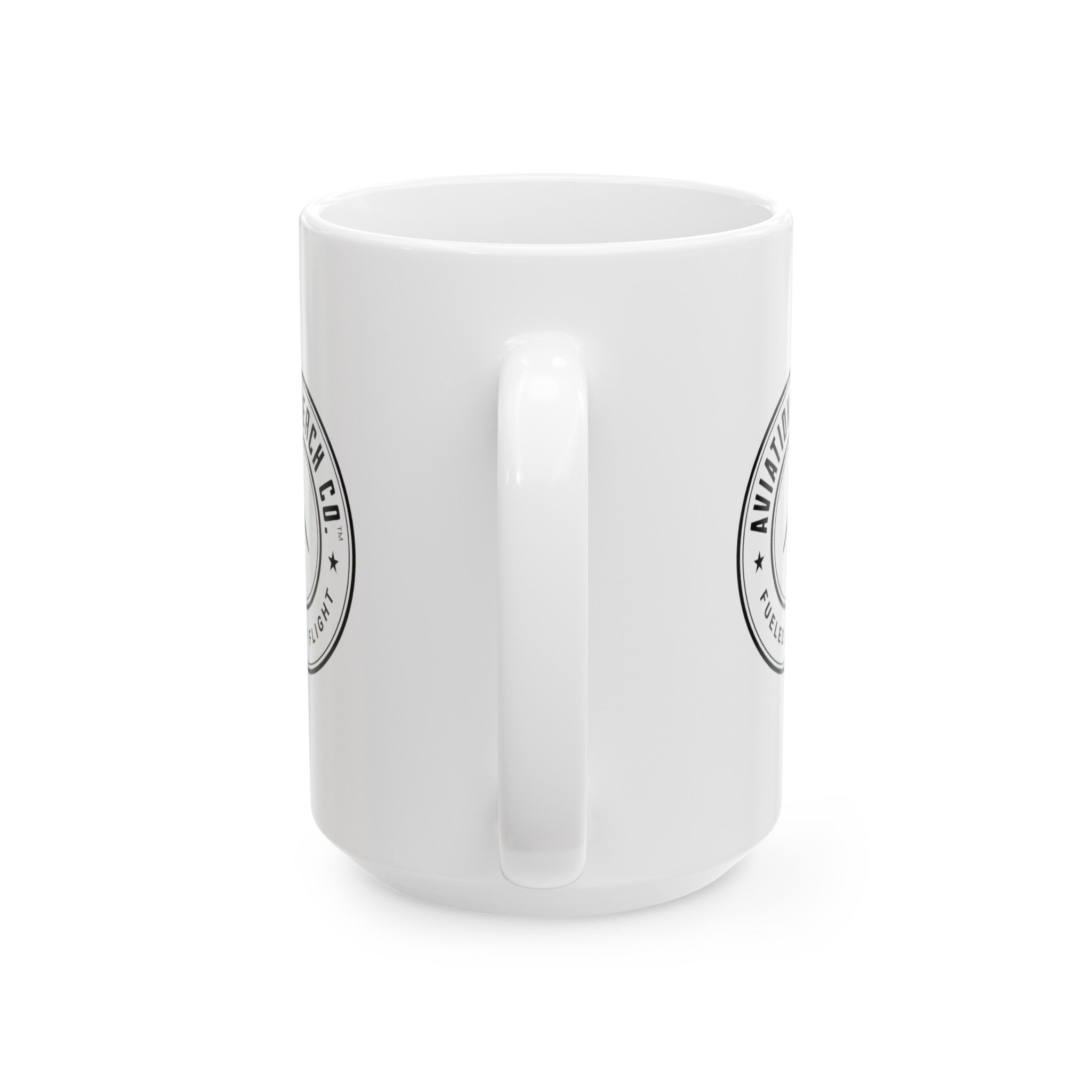 Aviation Merch Co. Logo Ceramic Mug, (11oz, 15oz) - Mug - WCUniforms