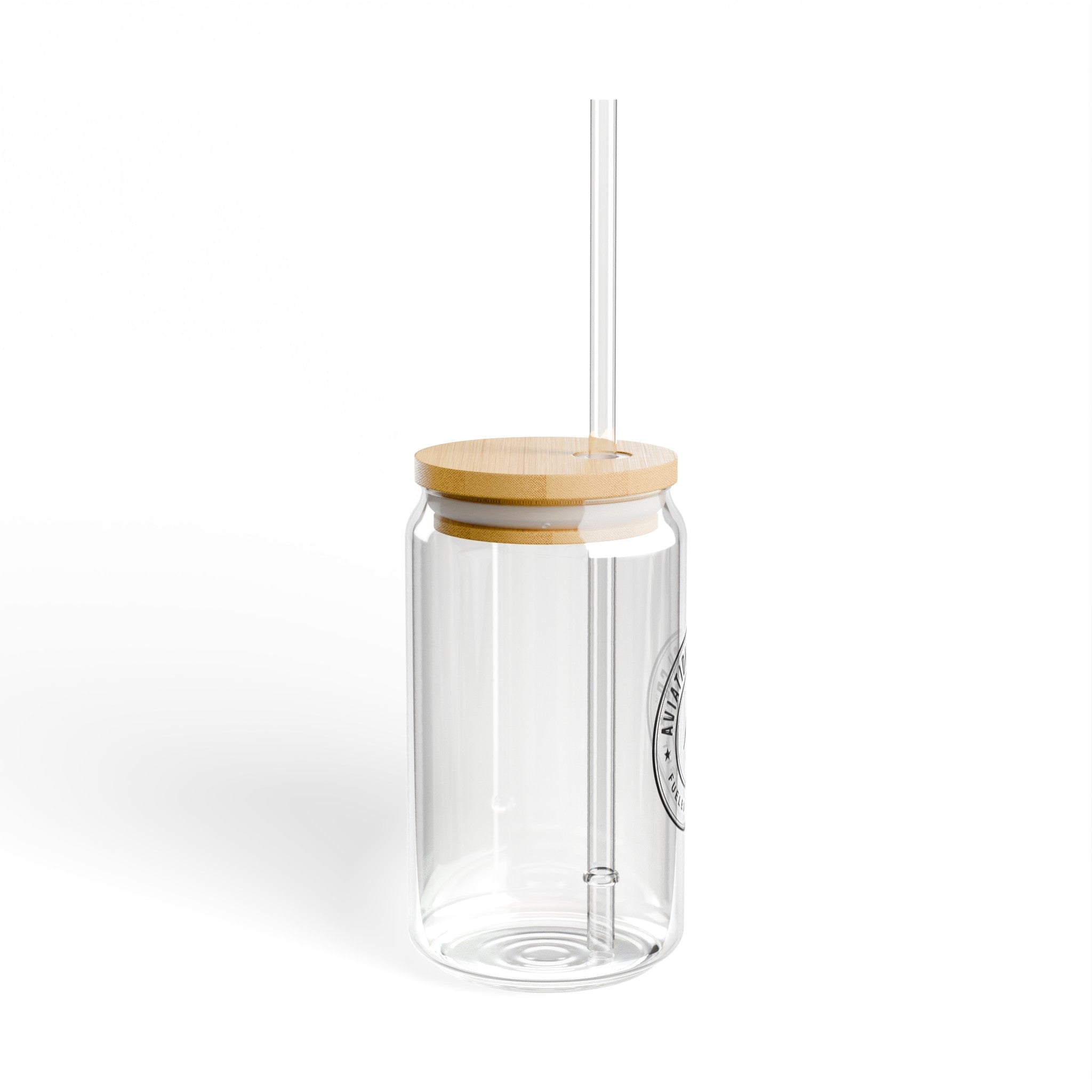 Aviation Merch Co. Logo Sipper Glass 16oz - Mug - WCUniforms