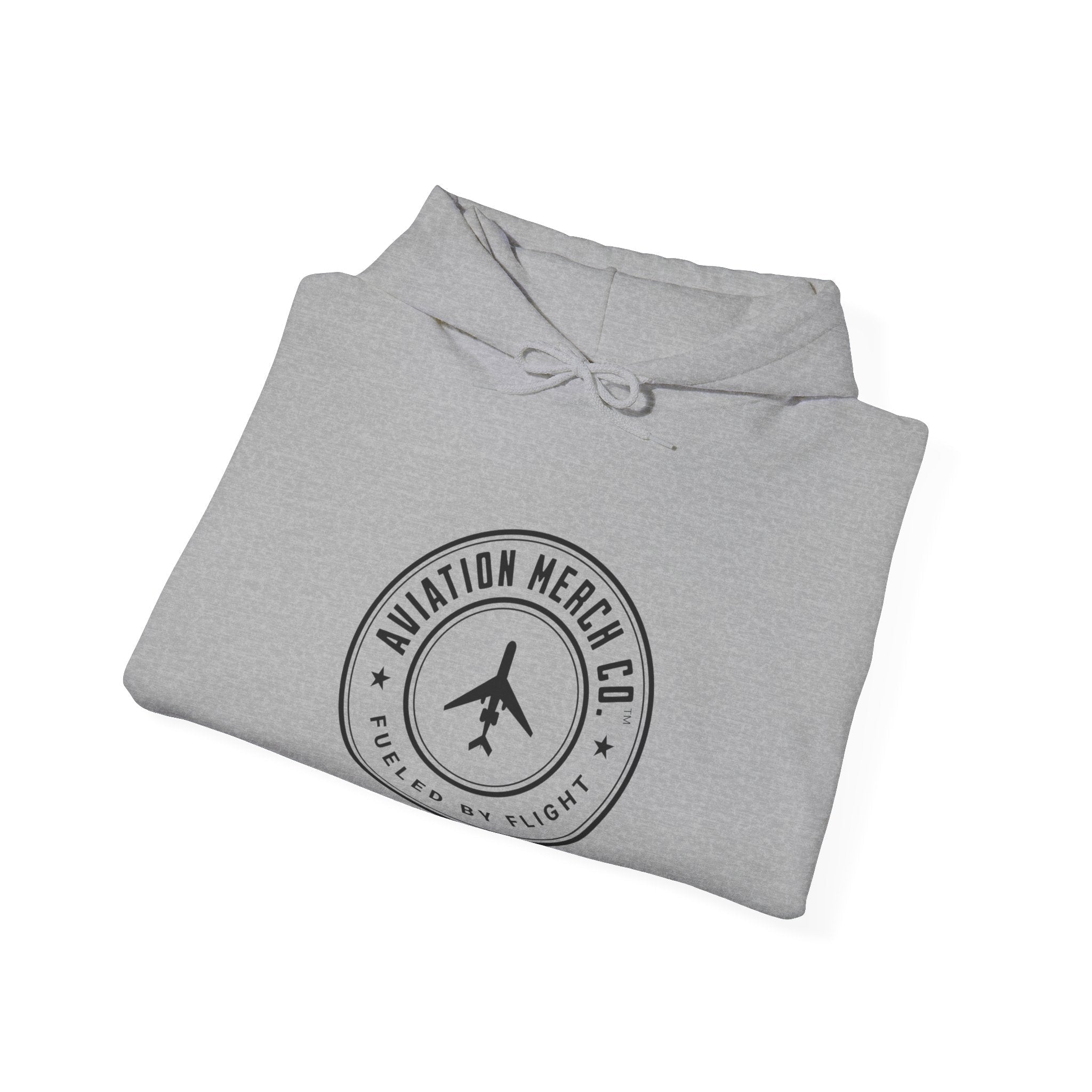Aviation Merch Co. Logo Unisex Heavy Blend™ Hooded Sweatshirt - Hoodie - WCUniforms