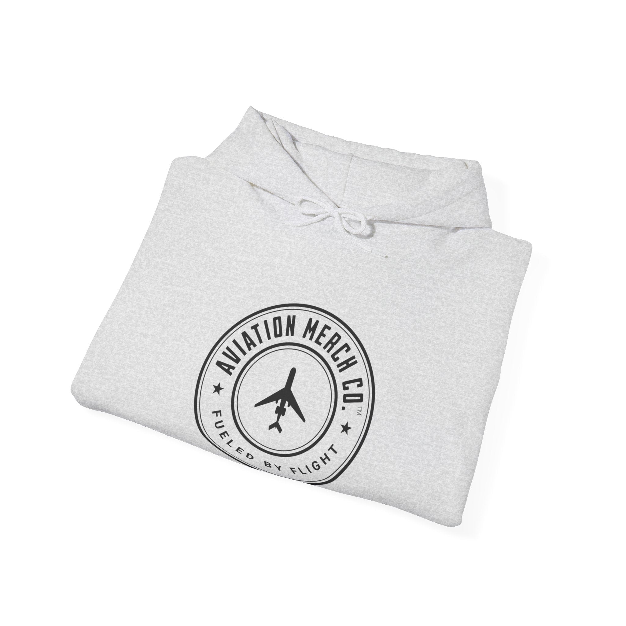 Aviation Merch Co. Logo Unisex Heavy Blend™ Hooded Sweatshirt - Hoodie - WCUniforms