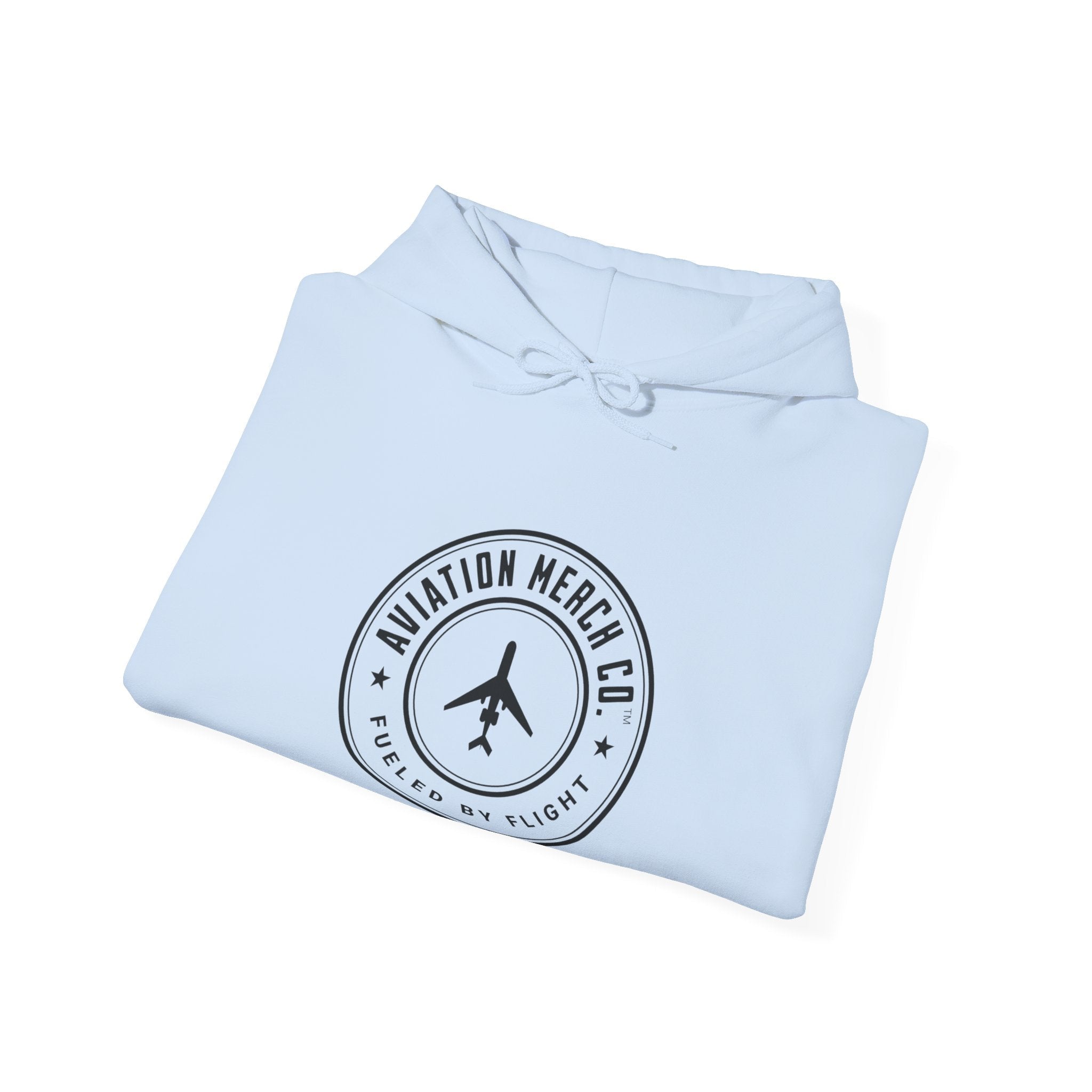 Aviation Merch Co. Logo Unisex Heavy Blend™ Hooded Sweatshirt - Hoodie - WCUniforms