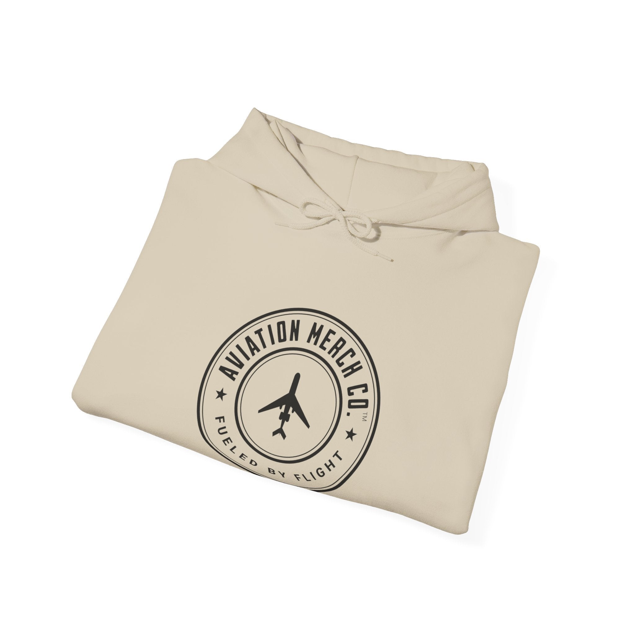Aviation Merch Co. Logo Unisex Heavy Blend™ Hooded Sweatshirt - Hoodie - WCUniforms