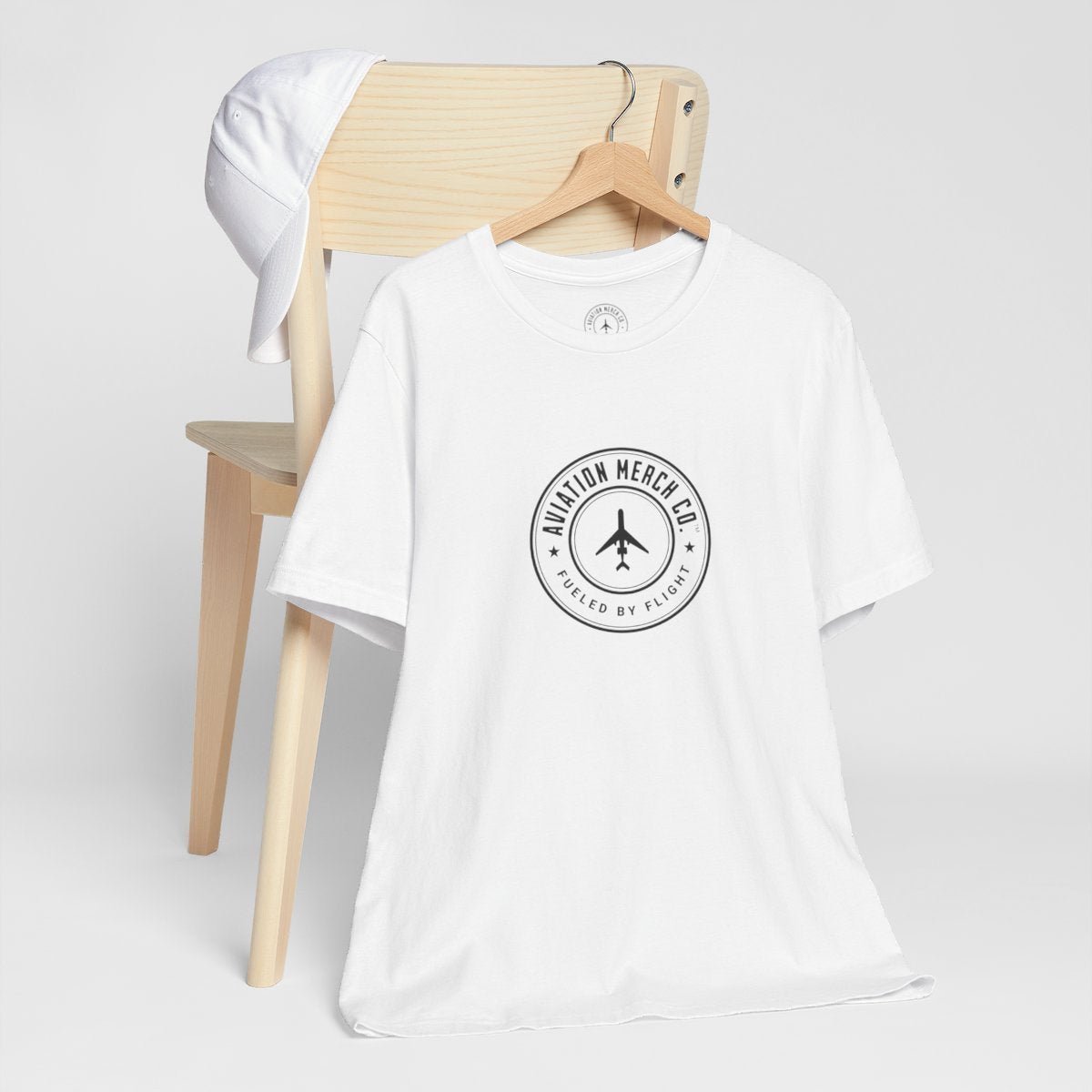 Aviation Merch Co. Logo Unisex Jersey Short Sleeve Tee - T-Shirt - WCUniforms