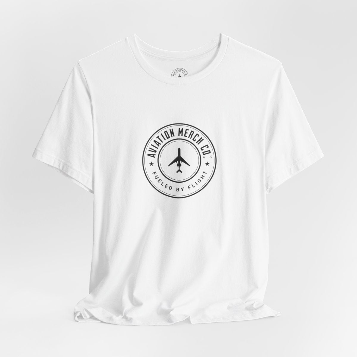 Aviation Merch Co. Logo Unisex Jersey Short Sleeve Tee - T-Shirt - WCUniforms