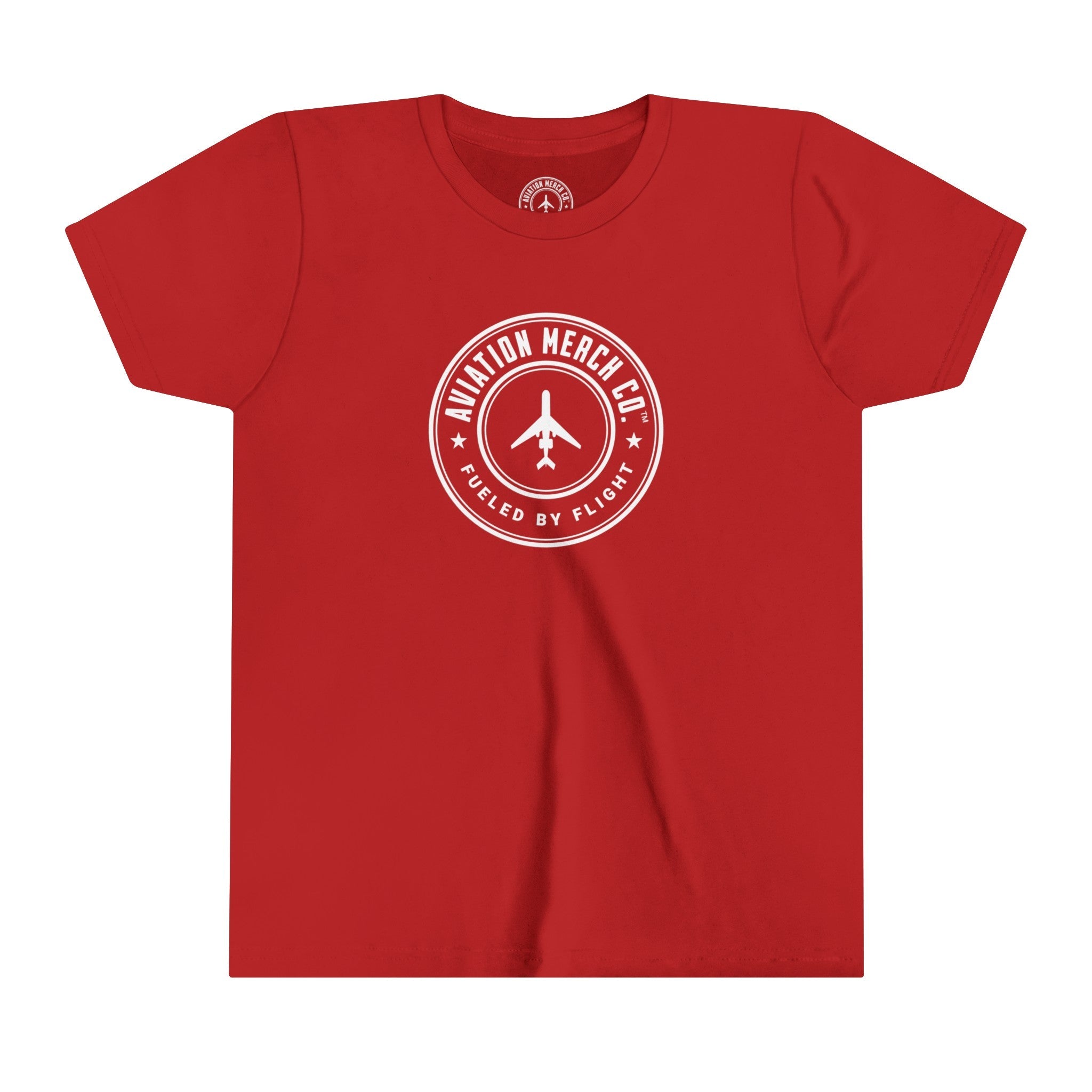 Aviation Merch Co.™ Logo Youth Short Sleeve T-Shirt - Kids clothes - WCUniforms