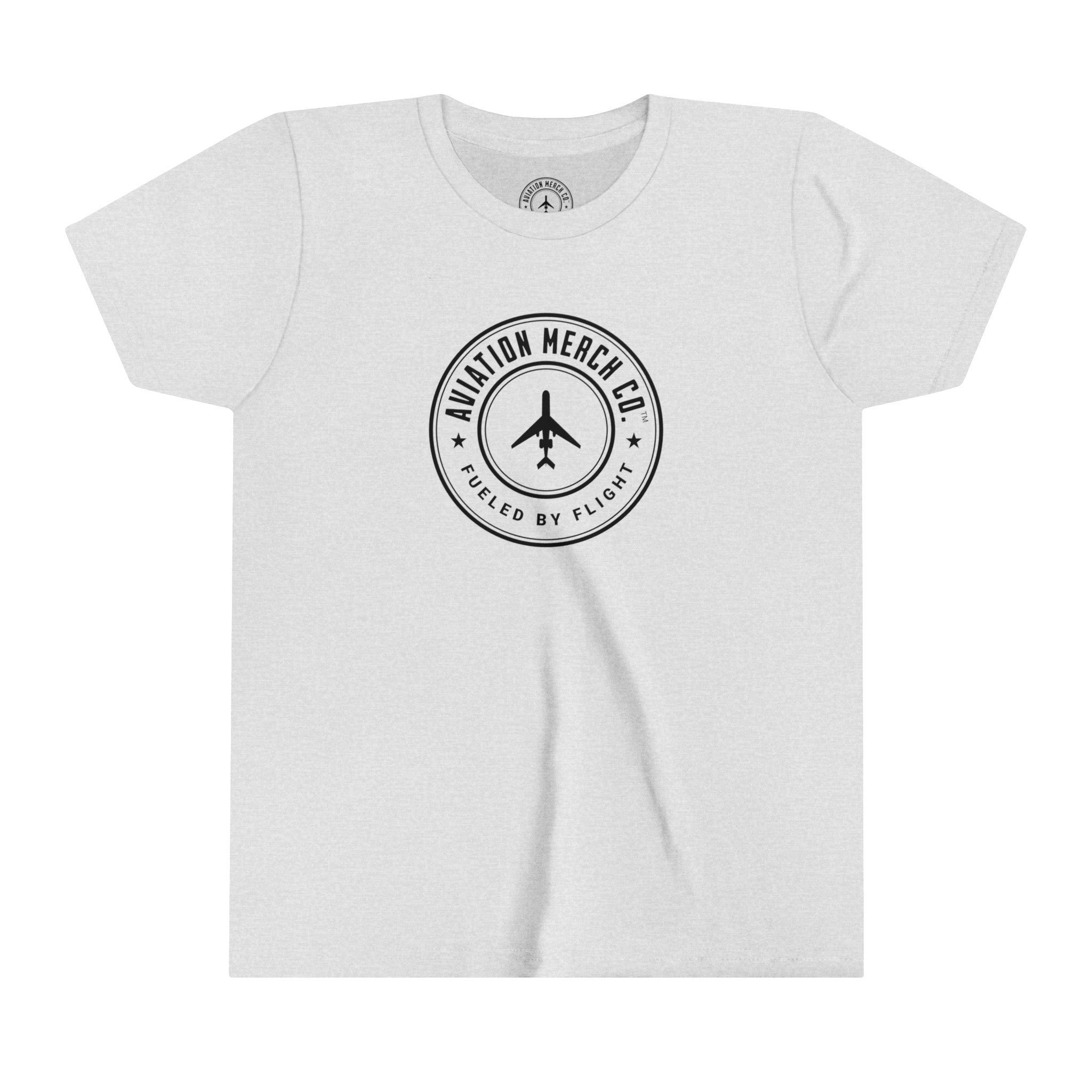 Aviation Merch Co.™ Logo Youth Short Sleeve T-Shirt - Kids clothes - WCUniforms