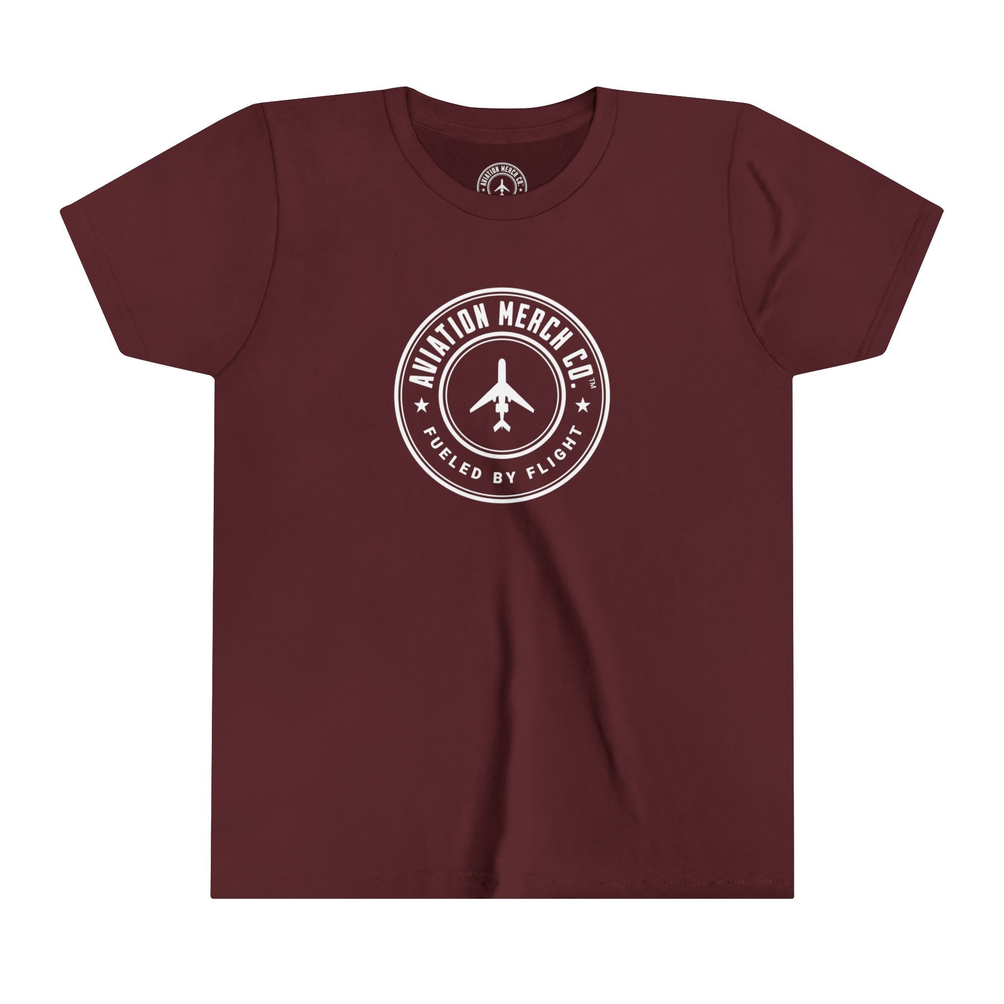 Aviation Merch Co.™ Logo Youth Short Sleeve T-Shirt - Kids clothes - WCUniforms