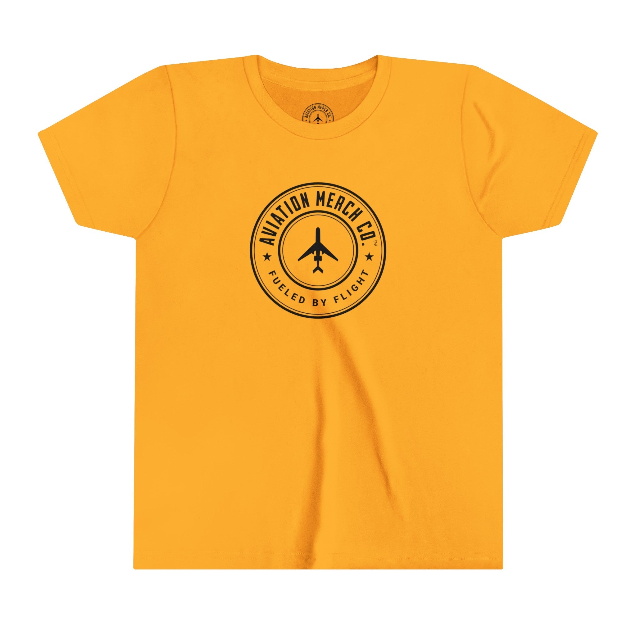 Aviation Merch Co.™ Logo Youth Short Sleeve T-Shirt - Kids clothes - WCUniforms