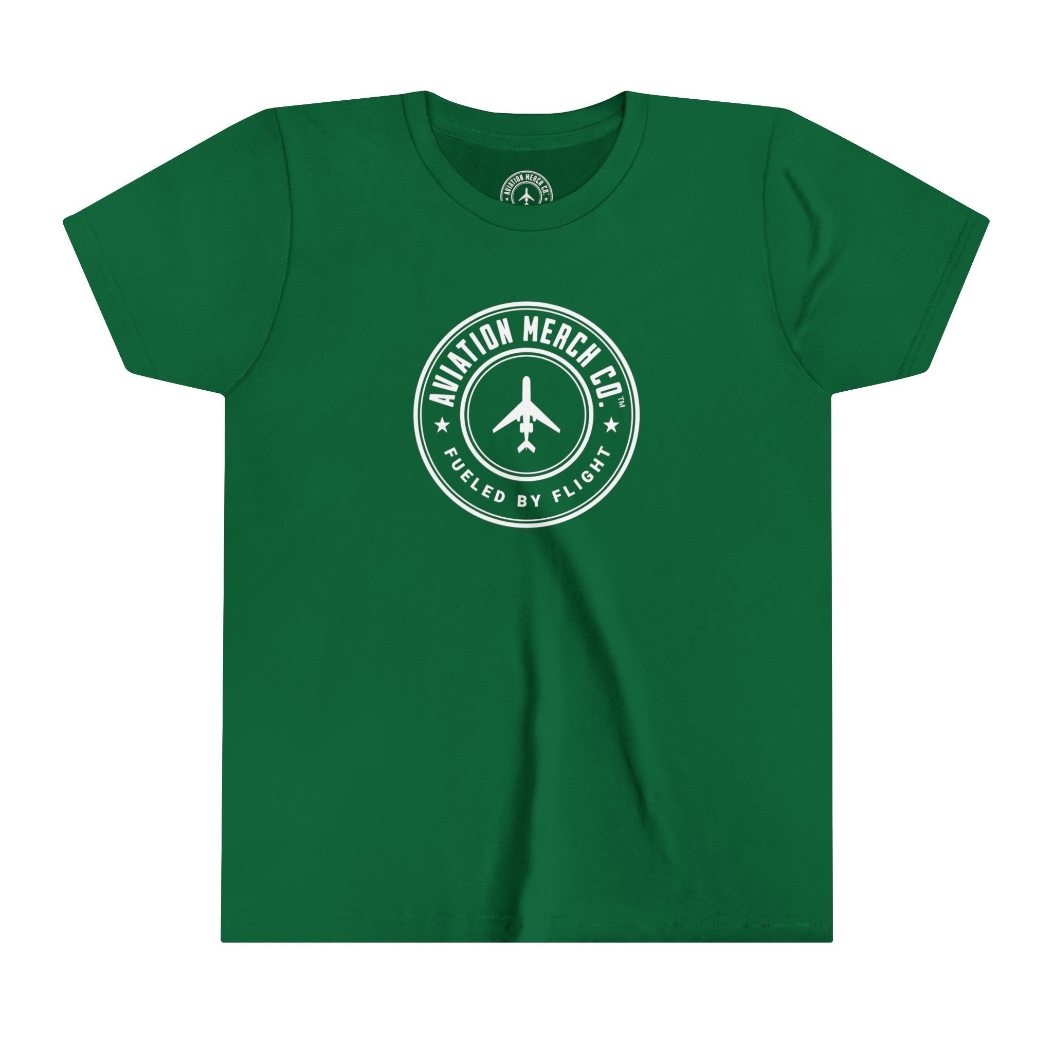 Aviation Merch Co.™ Logo Youth Short Sleeve T-Shirt - Kids clothes - WCUniforms