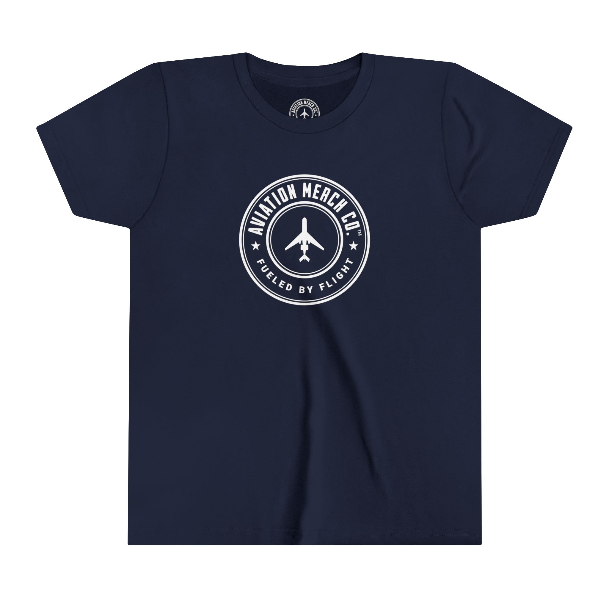 Aviation Merch Co.™ Logo Youth Short Sleeve T-Shirt - Kids clothes - WCUniforms