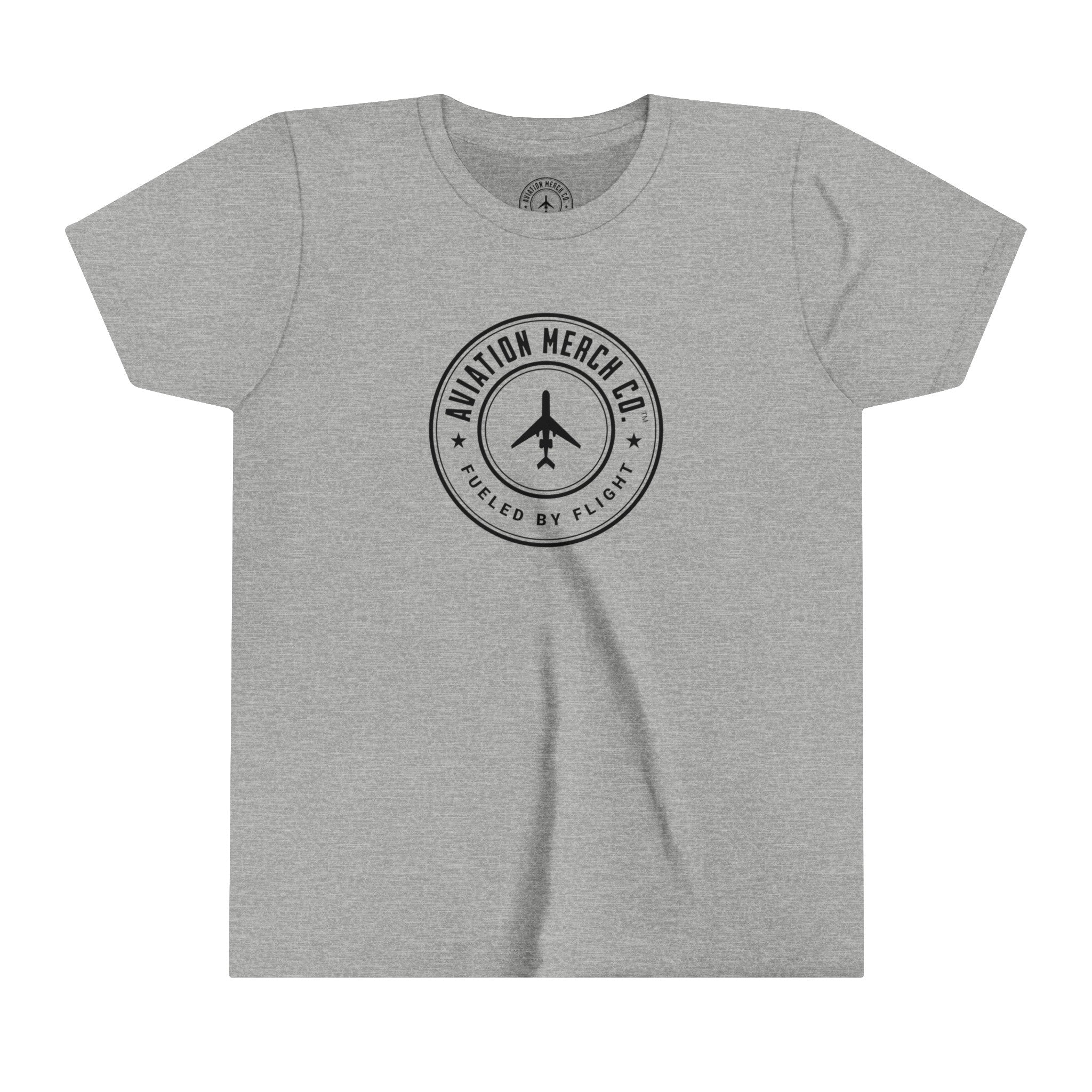 Aviation Merch Co.™ Logo Youth Short Sleeve T-Shirt - Kids clothes - WCUniforms
