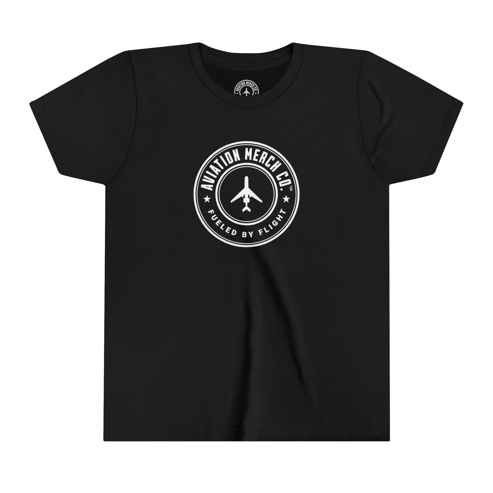 Aviation Merch Co.™ Logo Youth Short Sleeve T-Shirt - Kids clothes - WCUniforms