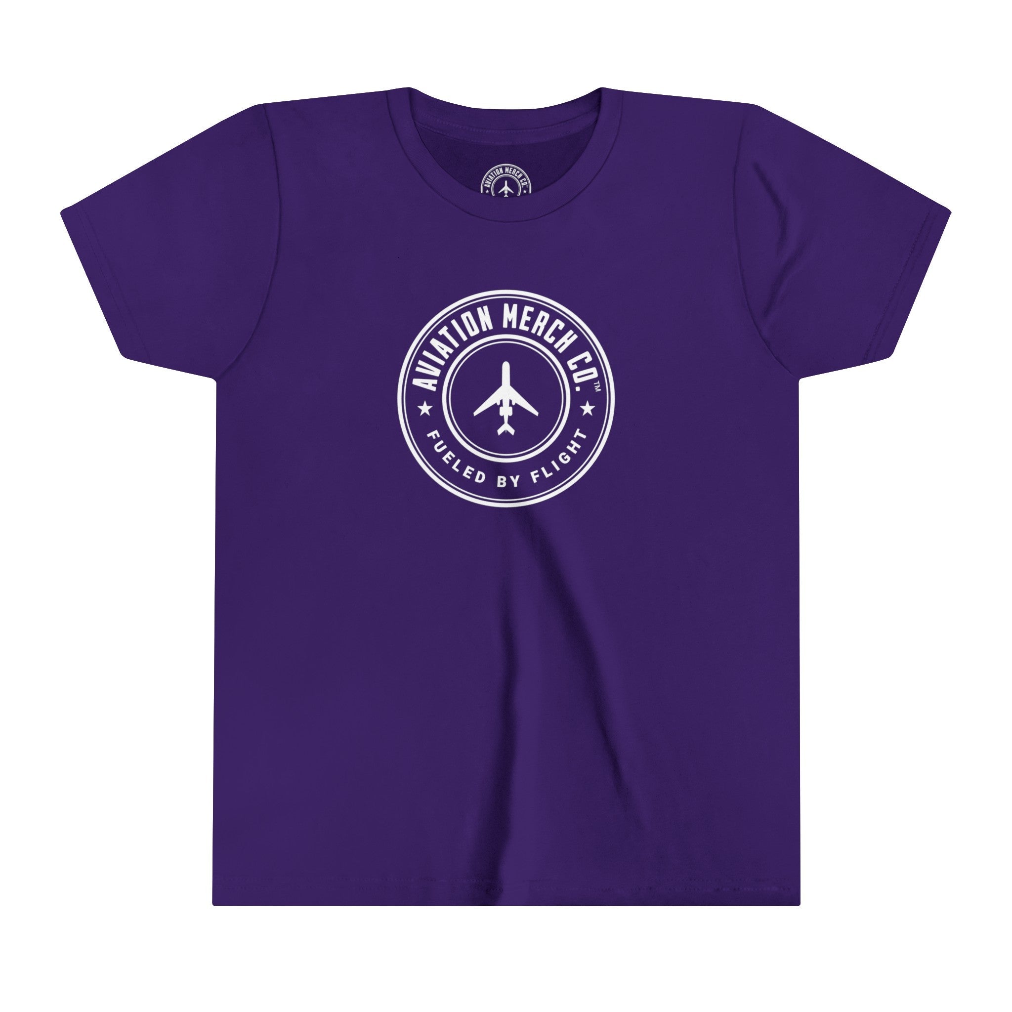 Aviation Merch Co.™ Logo Youth Short Sleeve T-Shirt - Kids clothes - WCUniforms