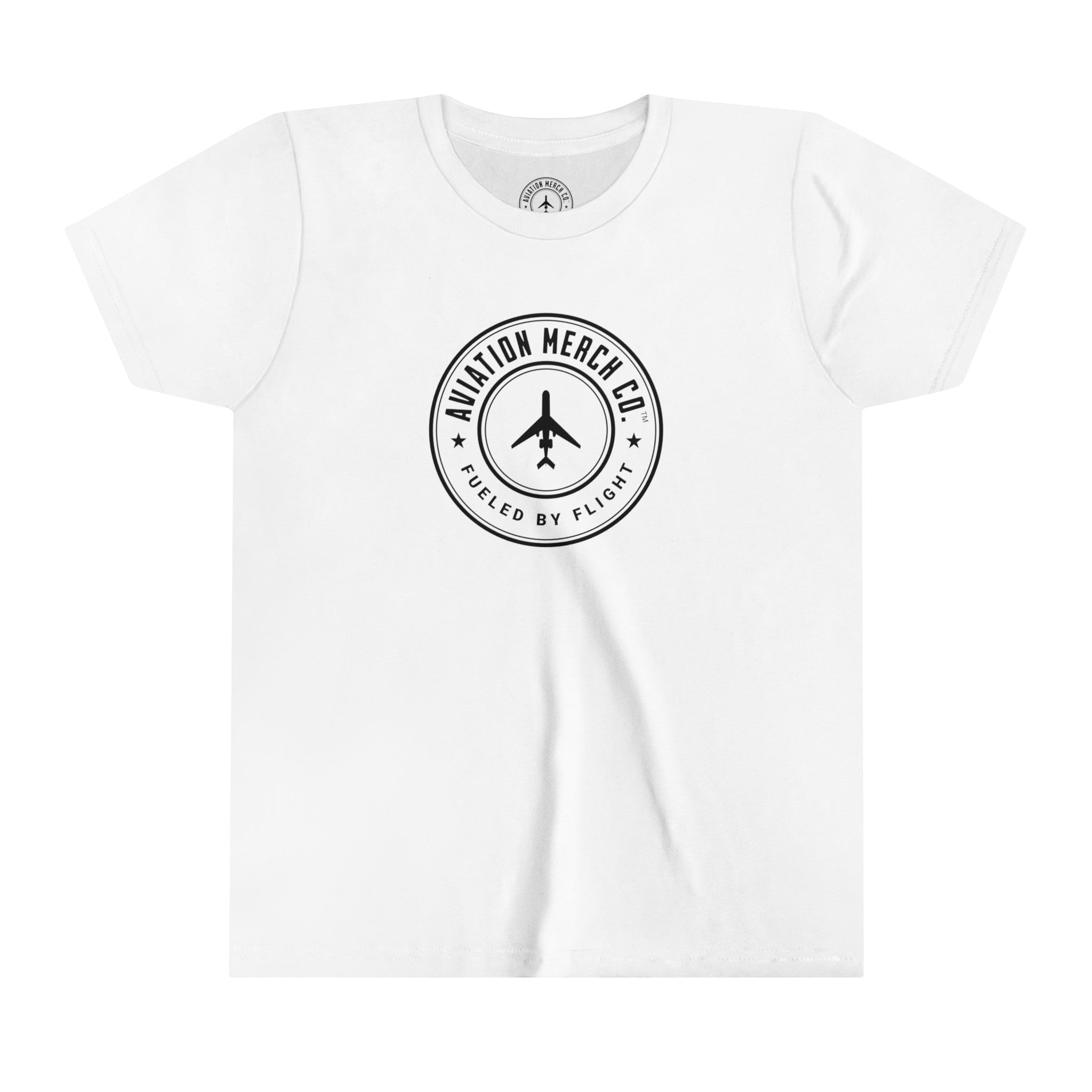 Aviation Merch Co.™ Logo Youth Short Sleeve T-Shirt - Kids clothes - WCUniforms