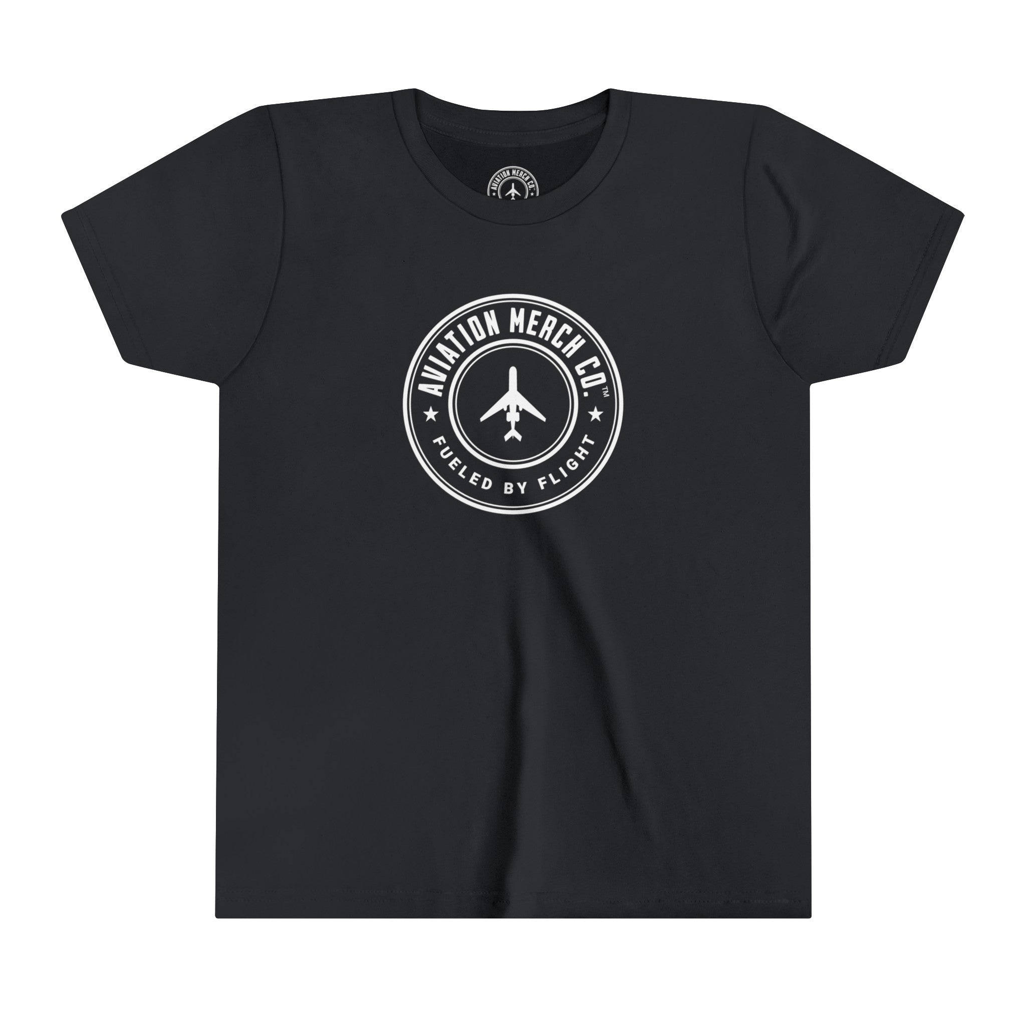 Aviation Merch Co.™ Logo Youth Short Sleeve T-Shirt - Kids clothes - WCUniforms