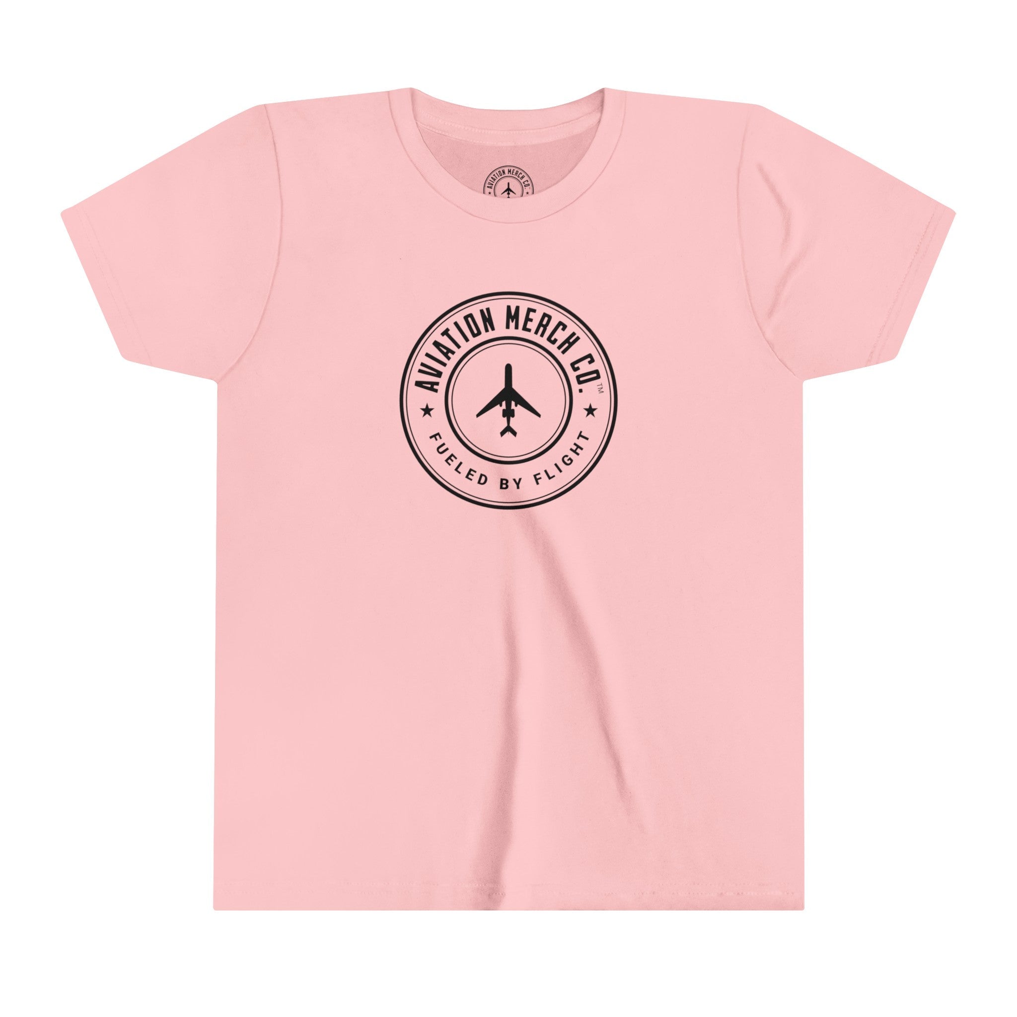 Aviation Merch Co.™ Logo Youth Short Sleeve T-Shirt - Kids clothes - WCUniforms