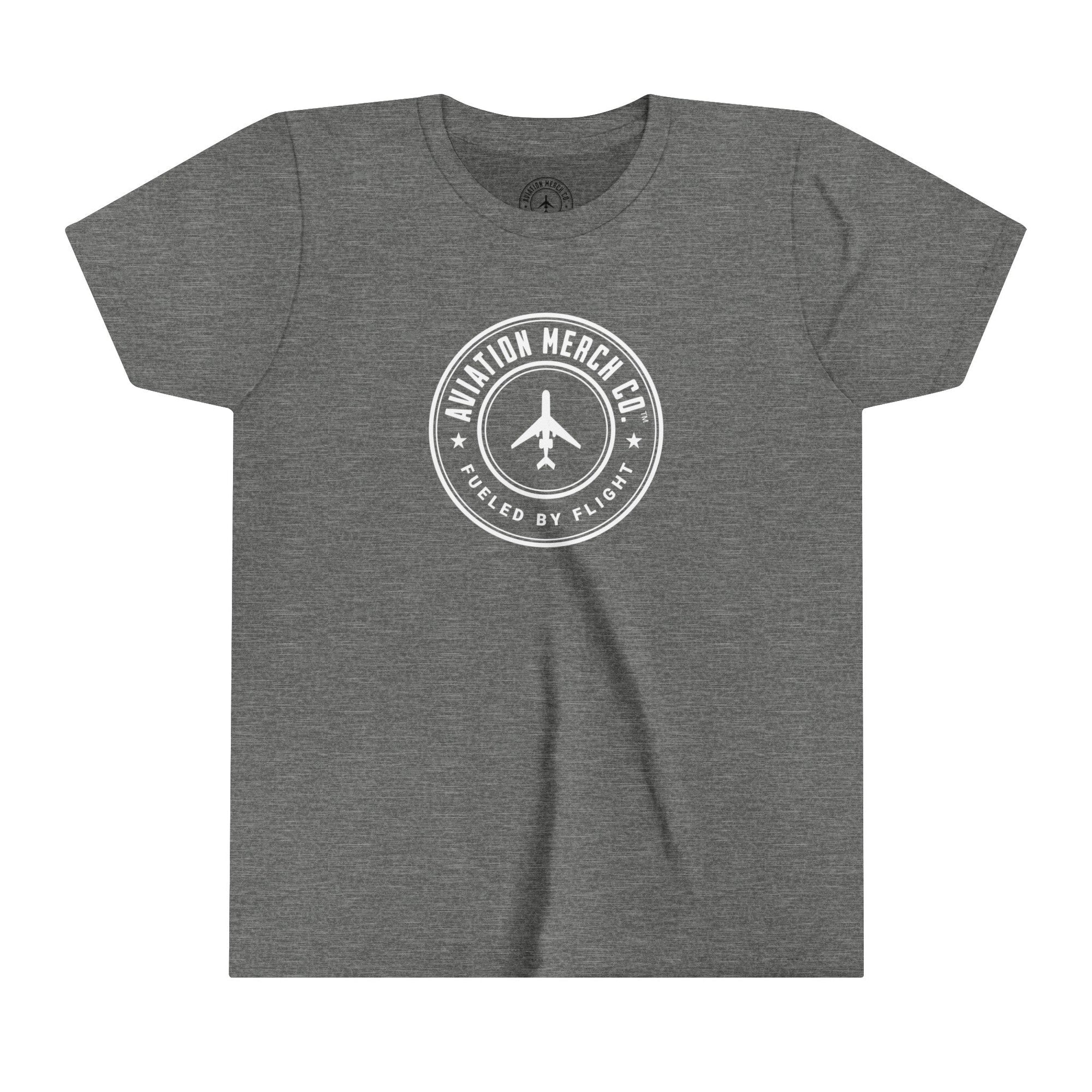 Aviation Merch Co.™ Logo Youth Short Sleeve T-Shirt - Kids clothes - WCUniforms