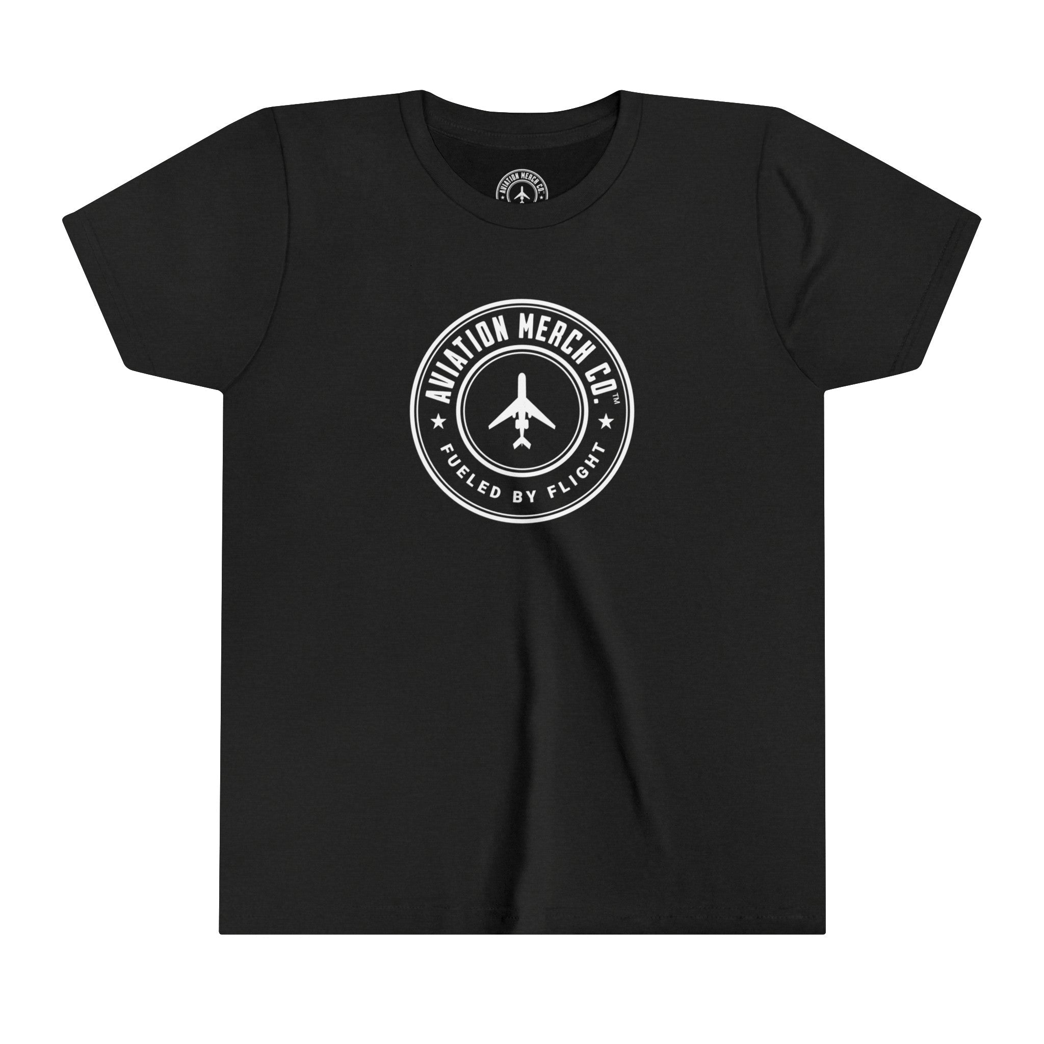 Aviation Merch Co.™ Logo Youth Short Sleeve T-Shirt - Kids clothes - WCUniforms