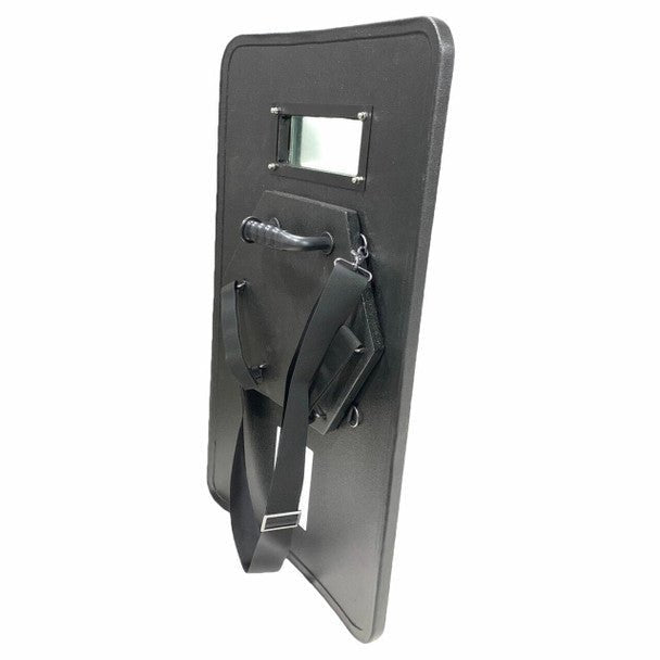 Battle Steel Armor Ballistic Shield with Viewport - NIJ Level III 30x20" or 36x20" - WCUniforms