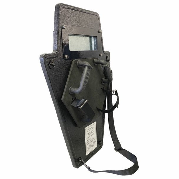 Battle Steel Armor Ballistic Shield with Viewport - NIJ Level III 30x20" or 36x20" - WCUniforms