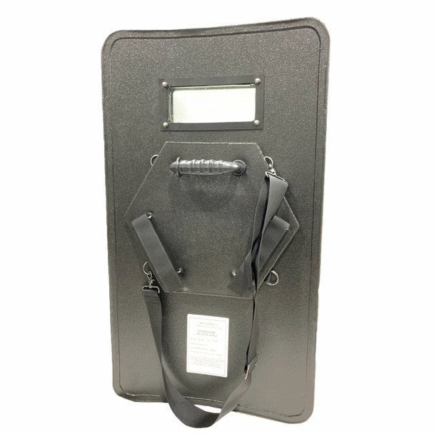 Battle Steel Armor Ballistic Shield with Viewport - NIJ Level III 30x20" or 36x20" - WCUniforms