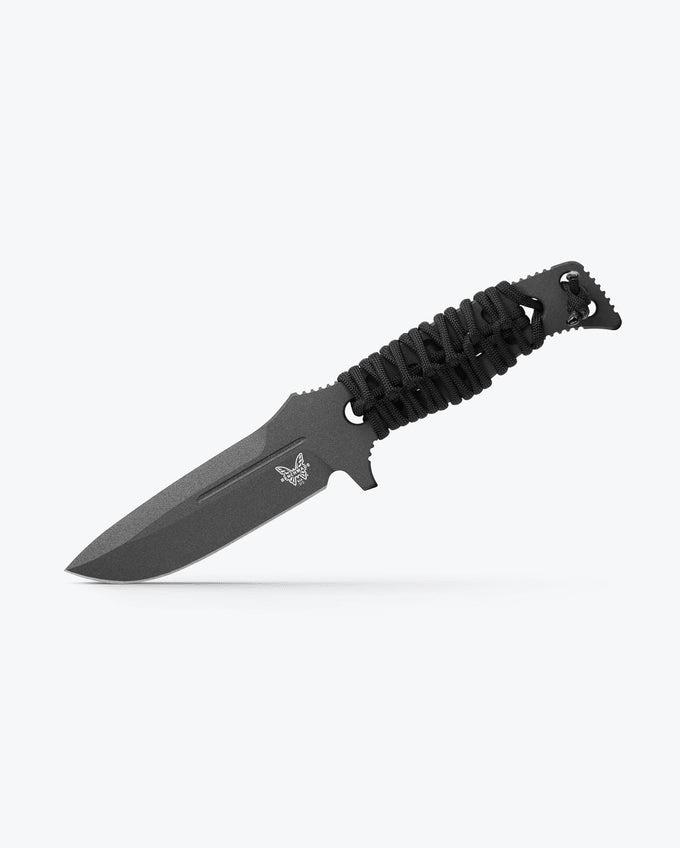 Benchmade Fixed Adamas | Black Paracord | Drop-point - WCUniforms