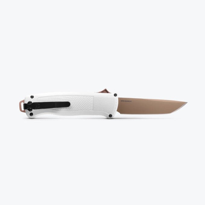 Benchmade Shootout® Knife Cool Gray Grivory® Tanto 5370FE-02 - WCUniforms