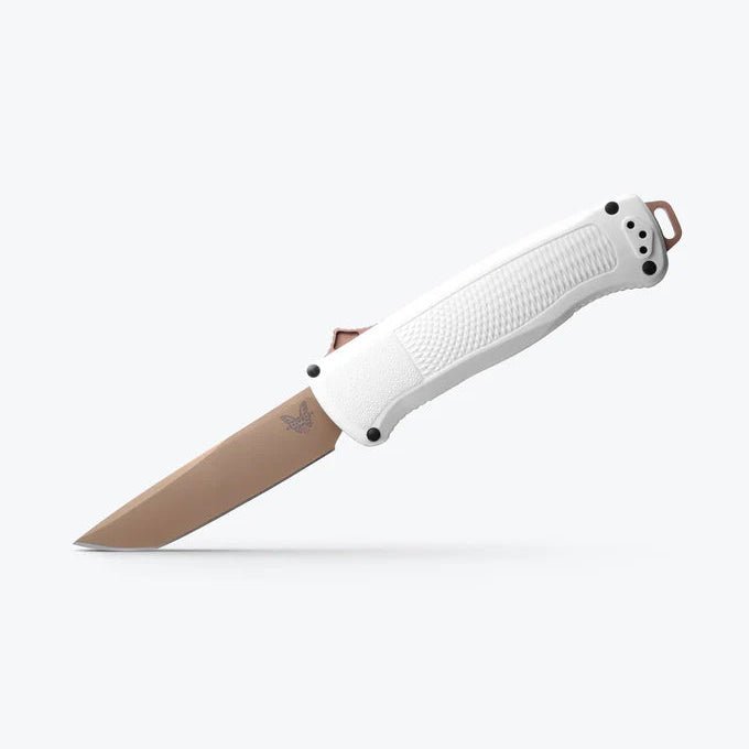 Benchmade Shootout® Knife Cool Gray Grivory® Tanto 5370FE-02 - WCUniforms