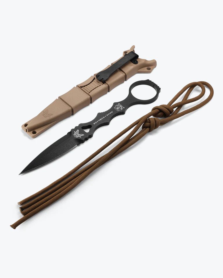 Benchmade SOCP DAGGER, FB, SHEATH 176BKSN - WCUniforms