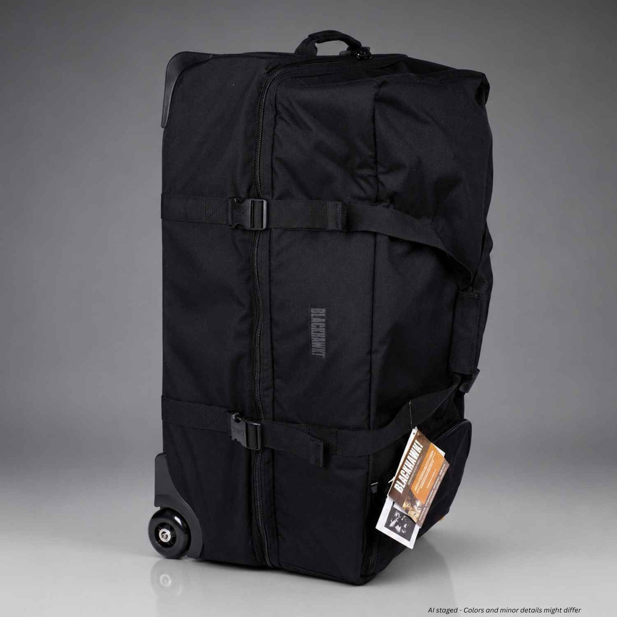 BLACKHAWK! Medium A.L.E.R.T. Wheeled Bag 20LO04BK upright view