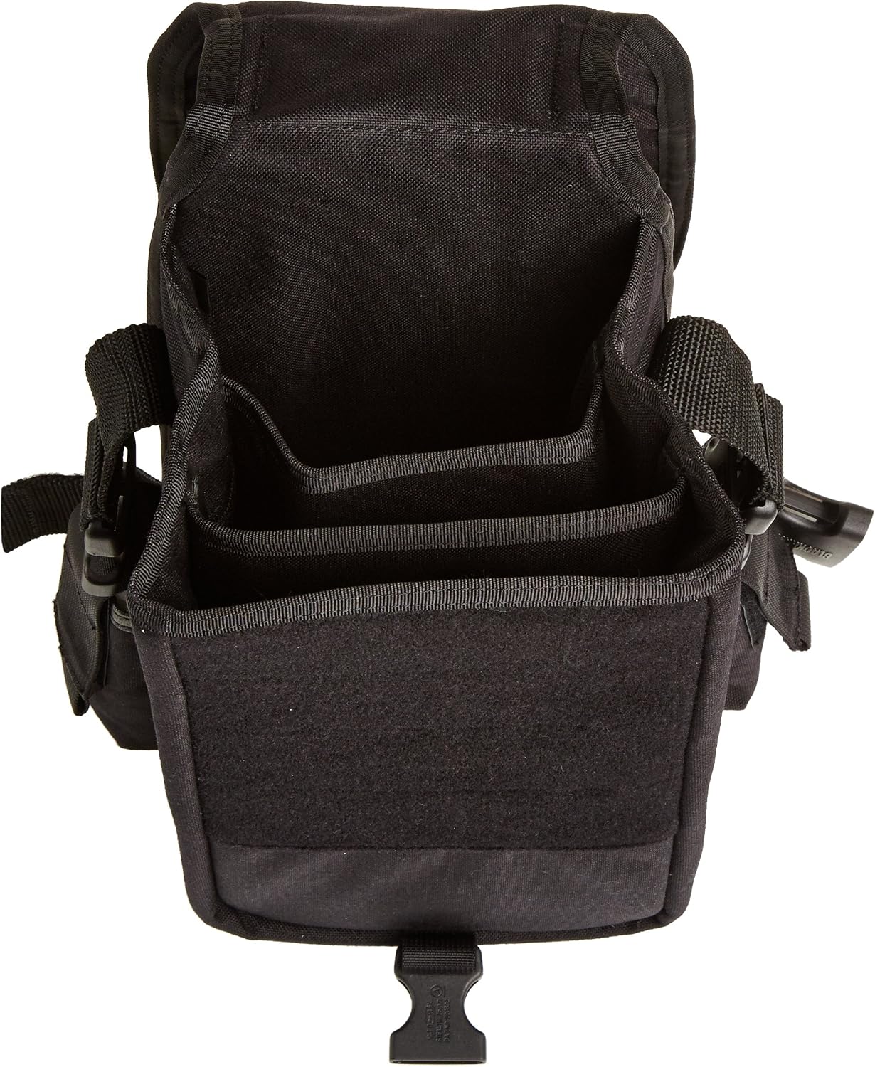 Open BLACKHAWK! Mini Deployment Bag showing separated internal tool compartments