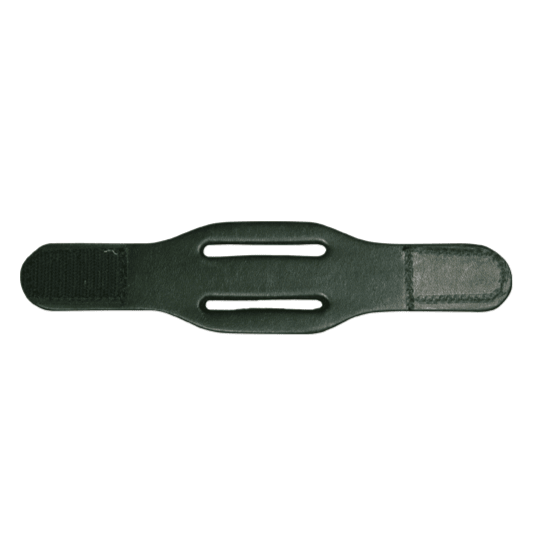 Boston Leather 1.75" Double Slotted Belt Keeper Hook and Loop 5454 - WCUniforms