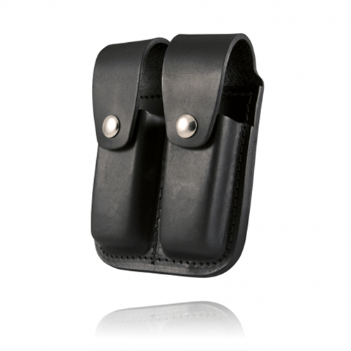Boston Leather Double Mag Holder For 9mm/40Cal. 5601 - 1 - BLK - WCUniforms